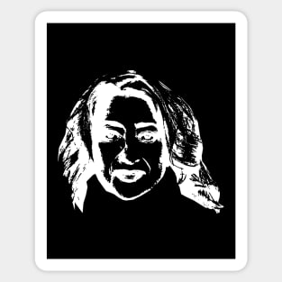 Zaha Hadid - Illustration face Sticker